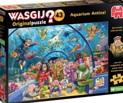 Wasgij - Original 43 - Aquarium Antics - 1000 Piece Jigsaw Puzzle New
