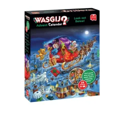 Wasgij Advent Calendar - Look out Below! - 24 x 54 Piece Jigsaw Puzzles New