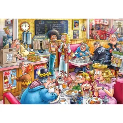 Wasgij Destiny 27 - Café to Latte - 1000 Piece Jigsaw Puzzle Best
