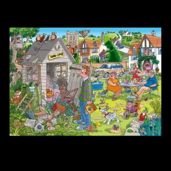 Wasgij Destiny 28 - Dad Cave - 1000 Piece Jigsaw Puzzle Fashion