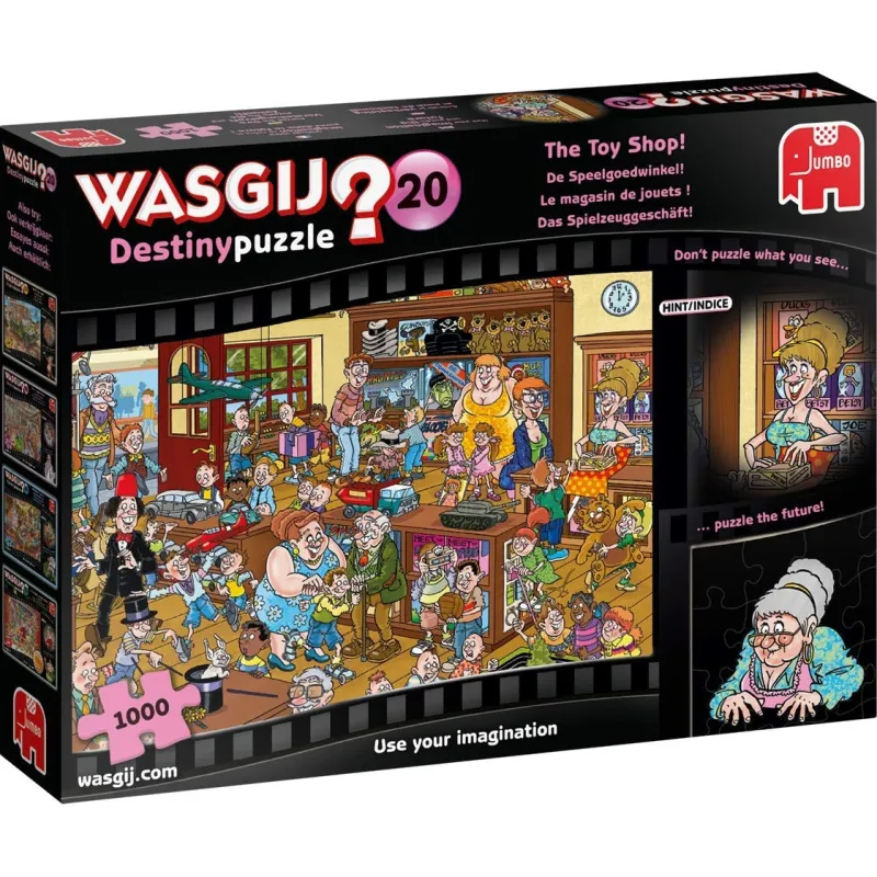 Wasgij Destiny 20 - The Toy Shop! - 1000 Piece Jigsaw Puzzle Online