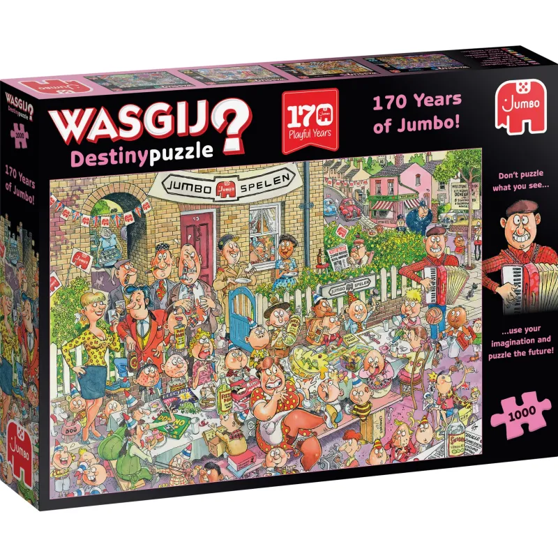 Wasgij Destiny - 170 Years of Jumbo - 1000 Piece Jigsaw Puzzle Fashion