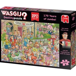 Wasgij Destiny - 170 Years of Jumbo - 1000 Piece Jigsaw Puzzle Fashion