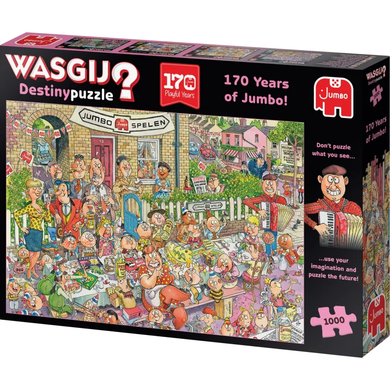 Wasgij Destiny - 170 Years of Jumbo - 1000 Piece Jigsaw Puzzle Fashion