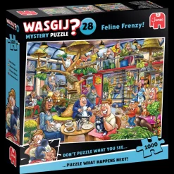 Wasgij Mystery 28 - Feline Frenzy - 1000 Piece Jigsaw Puzzle Fashion