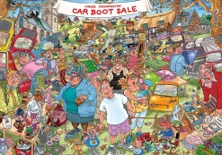 Wasgij Original 35 - Car Boot Capers - 1000 Piece Jigsaw Puzzle Hot