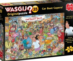 Wasgij Original 35 - Car Boot Capers - 1000 Piece Jigsaw Puzzle Hot