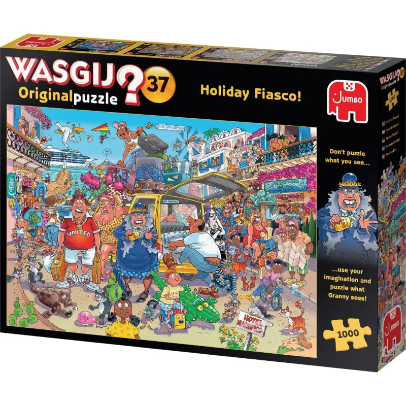 Wasgij Original 37 - Holiday Fiasco - 1000 Piece Jigsaw Puzzles Fashion