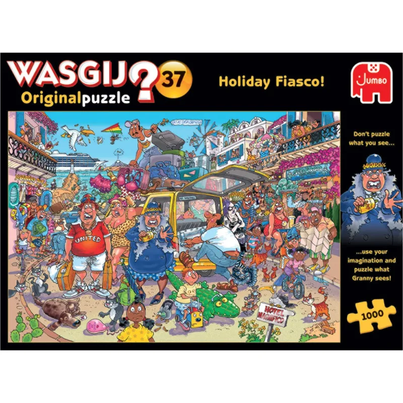 Wasgij Original 37 - Holiday Fiasco - 1000 Piece Jigsaw Puzzles Fashion