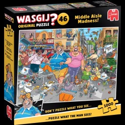 Wasgij Original 46 - Middle Aisle Madness - 1000 Piece Jigsaw Puzzle New