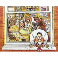 Wasgij Original 4 - Open Wide - 150 Piece Jigsaw Puzzle Sale