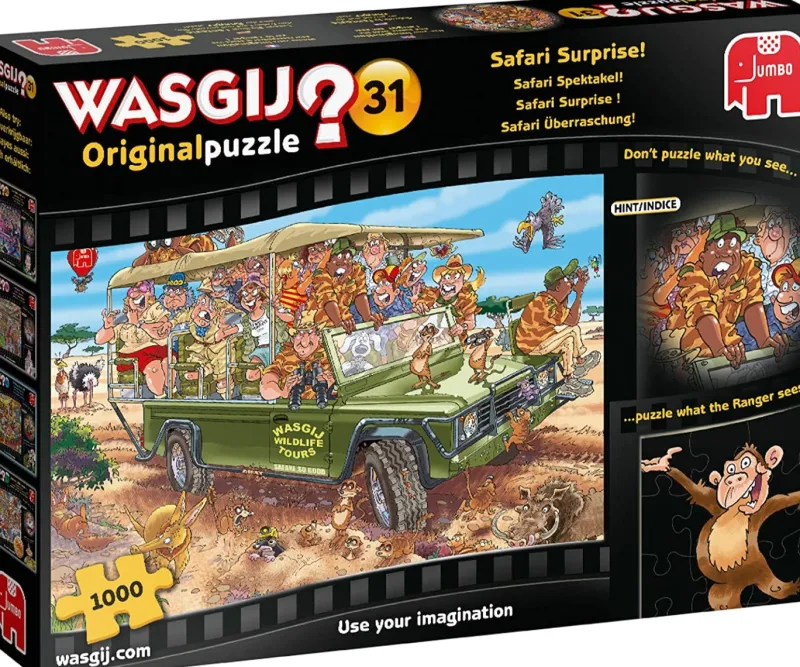 Wasgij Original 31 - Safari Surprise - 1000 Piece Jigsaw Puzzle Sale