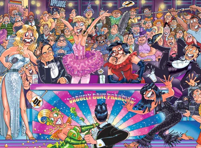 Wasgij Original 30 - Strictly Cant Dance! 1000 piece puzzle Online