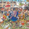 Wasgij Original 40 - 25th Anniversary - The Garden Party - 2 x1000 Piece Jigsaw Puzzle Clearance