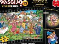 Wasgij Original 32 - The Big Weigh In! - 1000 Piece Jigsaw Puzzle Best