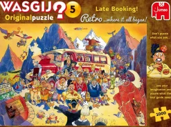 Wasgij Retro 5 - Late Booking! - 1000 Piece Jigsaw Puzzle Best