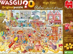 Wasgij Retro - Original 8 - High Tide! - 1000 Piece Jigsaw Puzzle New