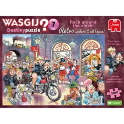 Wasgij Retro Destiny 7 - Rock around the Clock! - 1000 Piece Jigsaw Puzzle New