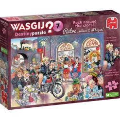 Wasgij Retro Destiny 7 - Rock around the Clock! - 1000 Piece Jigsaw Puzzle New