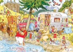 Wasgij Retro Mystery 6 - Camping Commotion! - 1000 Piece Jigsaw Puzzle Best