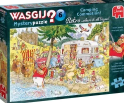 Wasgij Retro Mystery 6 - Camping Commotion! - 1000 Piece Jigsaw Puzzle Best