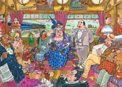 Wasgij Retro Mystery 9 - Great Train Robbery - 1000 Piece Jigsaw Puzzle Best