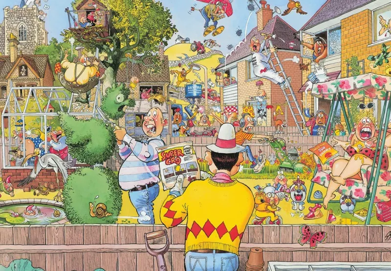Wasgij Retro Original 6 - Blooming Marvellous! - 1000 Piece Jigsaw Puzzle Discount
