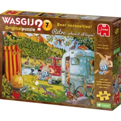 Wasgij Retro Original 7- Bear Necessities! - 1000 Piece Jigsaw Puzzle New