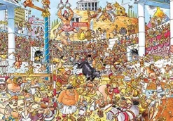Wasgij Retro Destiny 4 - Games! - 1000 Piece Jigsaw Puzzle Fashion