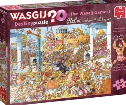 Wasgij Retro Destiny 4 - Games! - 1000 Piece Jigsaw Puzzle Fashion
