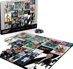 Winning Moves - All 25 James Bond Films - 1000 Piece Jigsaw Puzzle Outlet