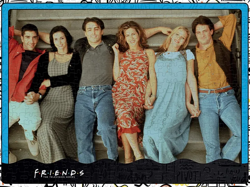 Winning Moves - Friends The TV Series - Stairs - 1000 Piece Jigsaw Puzzle Fashion