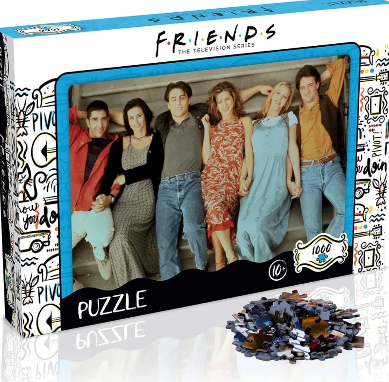 Winning Moves - Friends The TV Series - Stairs - 1000 Piece Jigsaw Puzzle Fashion