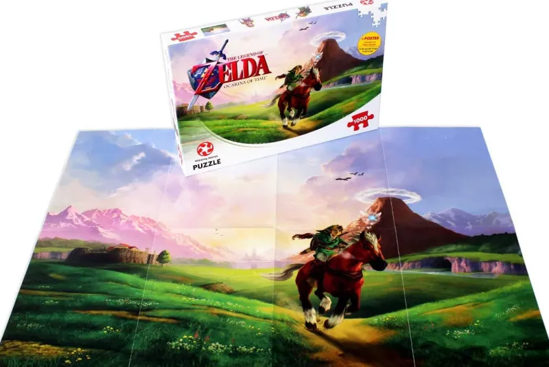 Winning Moves The Legend Of Zelda Ocarina Time - 1000 Piece Jigsaw Puzzle Online