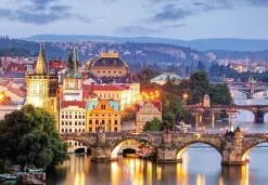 Cheatwell Games World's Smallest Puzzles - Prague Bridges - 1000 Piece Jigsaw Puzzle Sale