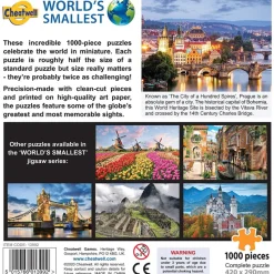 Cheatwell Games World's Smallest Puzzles - Prague Bridges - 1000 Piece Jigsaw Puzzle Sale