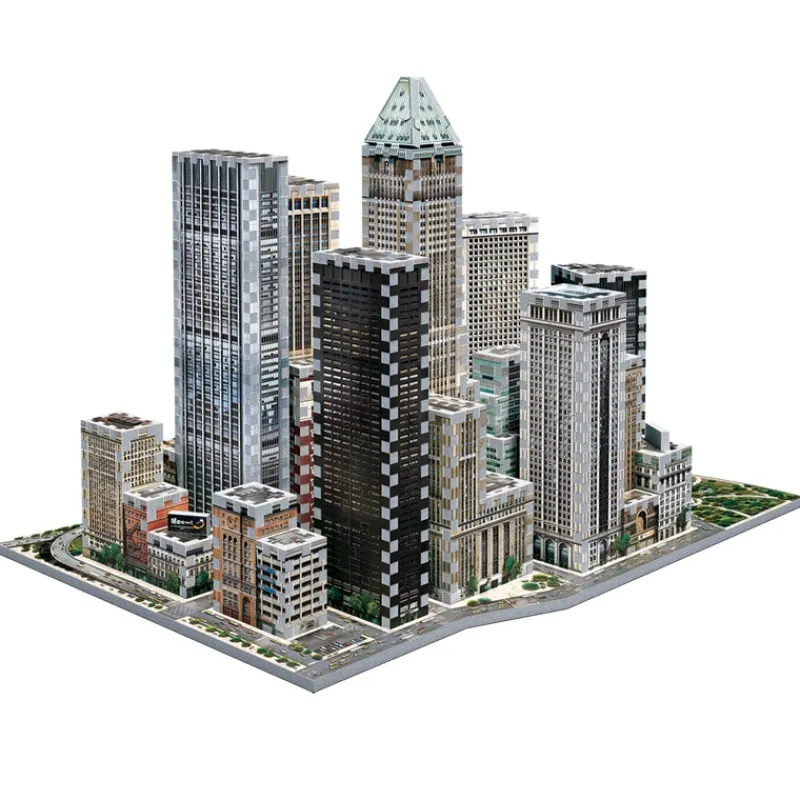 Wrebbit 3D Jigsaw Puzzle - New York Collection: Financial 925 piece jigsaw puzzle Online