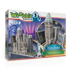 Wrebbit 3D Jigsaw Puzzle - New York Collection: Financial 925 piece jigsaw puzzle Online