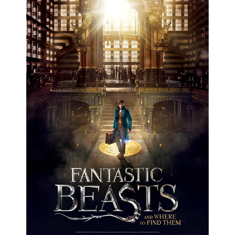 Wrebbit 3D Poster Jigsaw Puzzle - Fantastic Beasts - Macusa Outlet