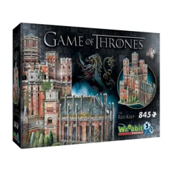 Wrebbit 3D Puzzle - Game of Thrones - The Red Keep 845 piece jigsaw puzzle New