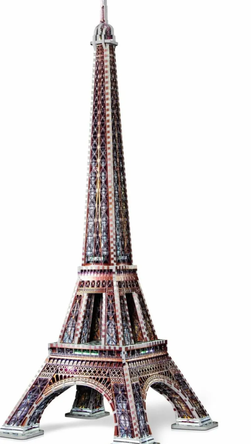 Wrebbit 3D Puzzle - Paris: The Eiffel Tower 816 piece jigsaw puzzle Clearance