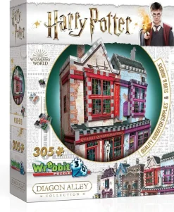 Wrebbit 3D Puzzle Diagon Alley Quidditch Supplies & Slug & Jiggers Clearance