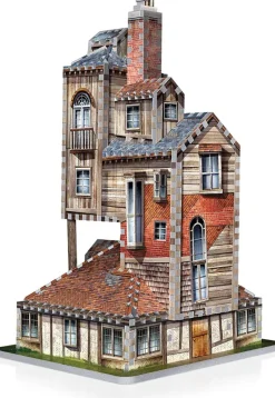 Wrebbit 3D Puzzle Harry Potter - The Burrow Weasley Family Home 3D Puzzle (415-Piece) New